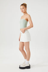 Seamed Denim Mini Skirt | Forever 21 Women