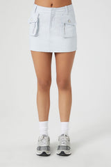 Twill Cargo Mini Skirt | Forever 21 Women