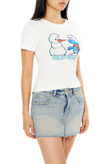 Smurf Feelin Frosty Baby Tee | Forever 21 Women