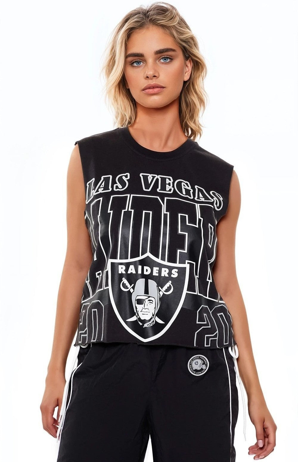 Las Vegas Raiders Muscle Tee | Forever 21 Women