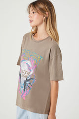 Broken Heart Oversized Graphic Tee | Forever 21 Women