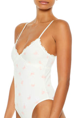 Ice Skate Print Lingerie Bodysuit | Forever 21 Women