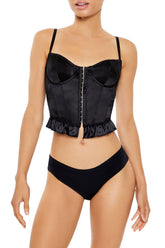 Satin Lingerie Corset Cami | Forever 21 Women