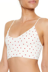 Seamless Heart Print Bralette | Forever 21 Women