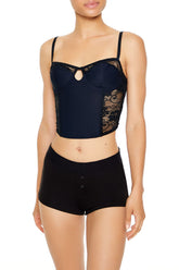 Sheer Lace Underwire Corset Bra | Forever 21 Women