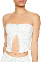 Seamless Floral Tube Top | Forever 21 Women