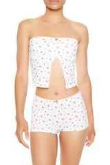 Seamless Floral Tube Top | Forever 21 Women