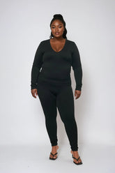 Plus Size Seamless Long-Sleeve Top & Leggings Set | Forever 21 Women