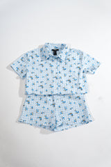 Kids Floral Short-Sleeve Shirt & Shorts Set | Forever 21 Women