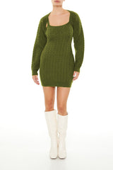 Cable Knit Sweater Dress & Shrug Set | Forever 21 Women
