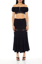 Off-the-Shoulder Top & Skirt Set | Forever 21 Women
