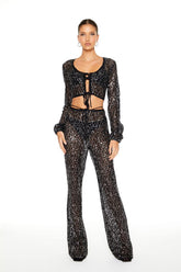 Sequin Crop Top & Pants Set | Forever 21 Women