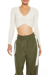 Active Ruched Crop Top | Forever 21 Women