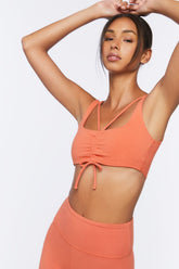Drawstring Sports Bra | Forever 21 Women
