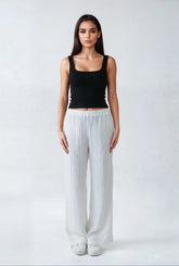 Textured Swim Cover-Up Pants | Forever 21 Women