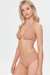 Plaid Bikini Bottoms | Forever 21 Women
