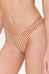 Plaid Low-Rise Bikini Bottoms | Forever 21 Women