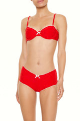 Heart Terry Underwire Bikini Top | Forever 21 Women