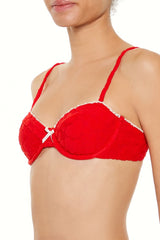 Heart Terry Underwire Bikini Top | Forever 21 Women