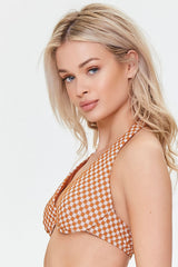 Plaid Underwire Bikini Top | Forever 21 Women
