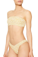 Jacquard Floral High-Leg Bikini Bottoms | Forever 21 Women