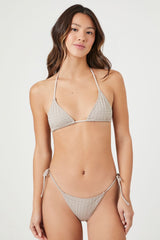 Seamless Basketwoven Bikini Bottoms | Forever 21 Women