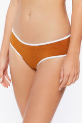 Contrast-Trim Hipster Bikini Bottoms | Forever 21 Women
