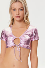 Metallic Bikini Top | Forever 21 Women