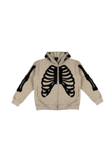 Skeleton Graphic Zip-Up Hoodie | Forever 21 Men