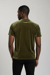 Velvet Crew Neck Tee | Forever 21 Men