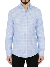 Men's Regular Shirt Blue Check Design 2 | Forever 21 Men