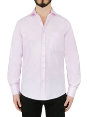 Solid Pink Dress Shirt | Forever 21 Men