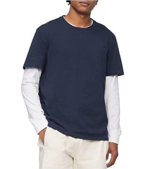 Short Sleeves Smooth Cotton Solid Crewneck Tee | Forever 21 Men