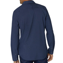 Long Sleeve Printed Perf Woven | Forever 21 Men