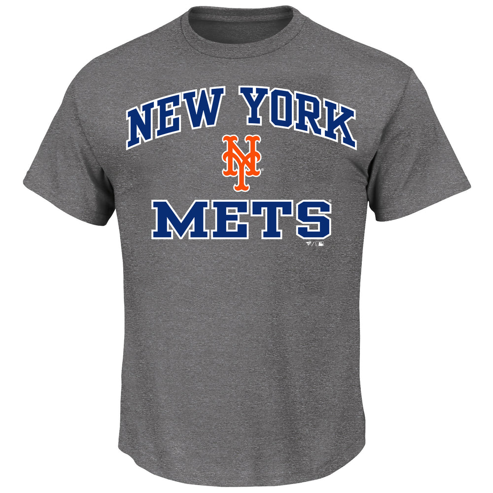 Mens Big And Tall Team Logo Short Sleeve Tee Shirt - New York Mets | Forever 21 Men
