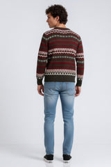 Holiday Fair Isle Striped Sweater | Forever 21 Men