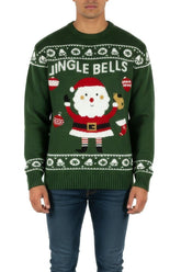 Jingle Bells Santa Sweater | Forever 21 Men