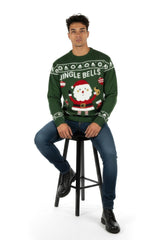 Jingle Bells Santa Sweater | Forever 21 Men