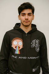 Rick And Morty Taslon Light Weight Jacket | Forever 21 Men