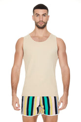 Striped Drawstring Short Inseam Swim Trunks | Forever 21 Men
