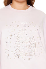 Plus Size Beaded Virgo Pullover | Forever 21 discount