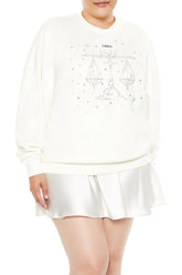 Plus Size Beaded Libra Pullover | Forever 21 outlet