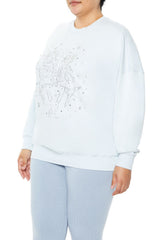 Plus Size Beaded Gemini Pullover | Forever 21 near me