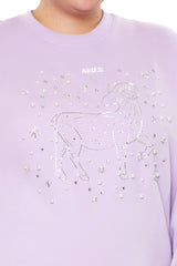 Plus Size Beaded Aries Pullover | Forever 21 sale