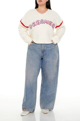 Plus Size Dreamer Fuzzy Knit Sweater | Forever 21 discount
