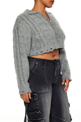 Plus Size Cable Knit Cropped Sweater | Forever 21 sale