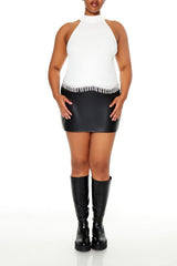 Plus Size Rhinestone-Trim Tank Top | Forever 21 discount