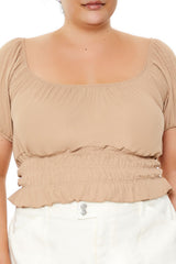 Plus Size Ribbed Knit Crop Top | Forever 21 outlet