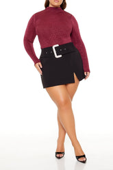 Plus Size Glitter Cowl Thong Bodysuit | Forever 21 discount