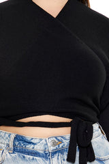 Plus Size Sweater-Knit Wrap Top | Forever 21 sale